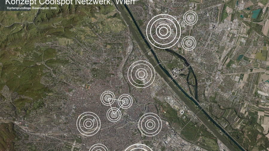 Konzept der CoolSpots