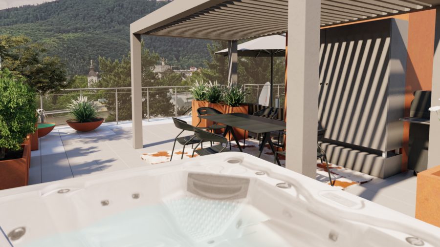 Dachterrasse Graz