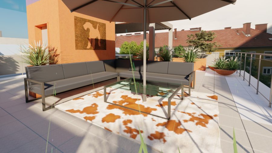 Dachterrasse Graz